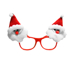 Óculos De Natal Decorativo Papai Noel Boneco De Neve Para Enfeite