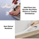 FITA CREPE 19X10M PARA PINTURA ARTESANATO