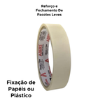 FITA CREPE 19X10M PARA PINTURA ARTESANATO