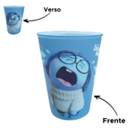 Copo Divertidamente 320 ml Disney Emoções escola -Plasutil