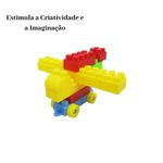 Bloco de Montar Pedagógico 32 Peças Brinquedo Montessoriano Blocos de Encaixe Infantil
