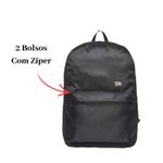 Mochila Juvenil Preta Escolar Para Escola Faculdade
