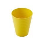 Copo De Plástico Ondulado 350ml Resistente Colorido Para Crianças