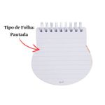 Kit 4 Mini Cadernos Pet Best Friend Capa Dura Pautado 80 Folhas