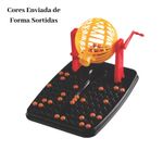 Jogo Bingo 48 Cartelas Com Roleta Para Brincar em Família e Amigos