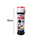 Bolha de Sabão Mickey Disney 60ml Com Jogo Lembrancinha Infantil