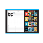 Caderno de Desenho Cartografia 80Fls Liga da Justiça