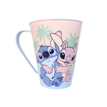 Caneca de Plástico stitch 360 ml Infantil -  Plasutil
