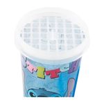 Shaker Stitch Disney 580ml Com Tampa Rosca Garrafa Infantil Para Bebidas
