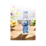 Garrafa Stitch Disney 500ml Infantil Com Tampa Retrô Para Escola e Lanche
