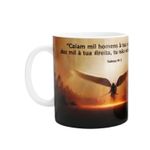  Caneca de Plástico 350ml Frases Bíblica