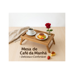 Bandeja Para Cafe da Manhã Na Cama Em Madeira Com Pés Coisas Diferente Para Casa