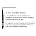 Caneta Detectora de Cédulas Falsas Para Dinheiro Nota Verificação