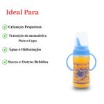 Copo de Transição Infantil Com Alça e Tampa Para Bebê Criança Resistente