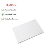 Tela Para Pintura 24x30cm Artística Para Pintura Artesanato Escola Aula de Arte