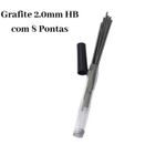 Grafite Para Lapiseira 2.0mm 8 Pontas Escolar Desenho Escrita