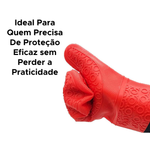 Luva Termica Cozinha Silicone Luvas Térmicas Pegador Térmico Protetora Multiuso Forno Fogão Casa