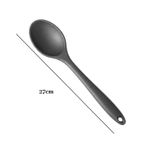Colher de Silicone Para Cozinha Arroz Sopa Caldo Carne Frita Utensílio Culinário Resistente