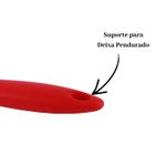 Colher de Silicone Para Cozinha Arroz Sopa Caldo Carne Frita Utensílio Culinário Resistente