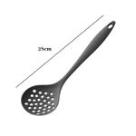 Escumadeira de Silicone Grande Para Cozinha Utensílio Culinário Frituras Alimentos