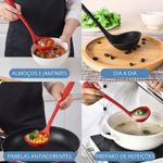 Concha de Silicone Para Cozinha Utensílio Culinário Caldo Feijão Sopa