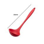 Concha de Silicone Para Cozinha Utensílio Culinário Caldo Feijão Sopa