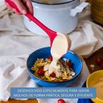 Concha de Silicone Para Cozinha Utensílio Culinário Caldo Feijão Sopa