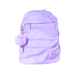 Mochila Escolar Juvenil Feminina Grande Espaçosa Resistente Com Chaveiro