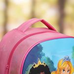 Mochila Escolar Infantil Princesas Glitter Reforçada Para Escola e Passeio