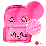 Mochila Infantil Menina Escolar Bolsa Gatinho Reforçada Grande De Costas Com Alça