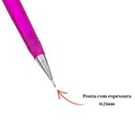 Lapiseira Técnica Triangular 0.7mm Profissional Escolar Para Escrita e Desenho