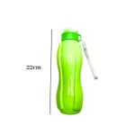 Garrafa Squeeze 600ml Plástica Colorida Com Alça Academia Trabalho Passeio