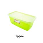 Pote Organizador 2950ml Verde Grande Para Alimentos Cozinha Mantimentos