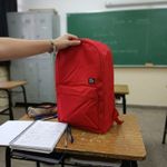 Mochila Escolar Universitária De Viagem Bolsa Grande Capacidade Moda Casual Unissex