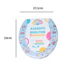 Assento Redutor Vaso Sanitário Infantil Almofadado Macio Seguro Desfralde 