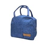 Bolsa Térmica Para Marmita Lancheira Portátil Isolada Para Trabalho Viagem