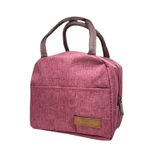Bolsa Térmica Para Marmita Lancheira Portátil Isolada Para Trabalho Viagem