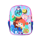 Mochila Bolsa Diario Da Mika Infantil Creche Escolar Pequena Para Crianças Pre Escola Em Vinil