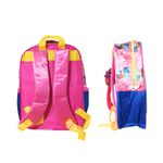 Mochila Bolsa Diario Da Mika Infantil Creche Escolar Pequena Para Crianças Pre Escola Em Vinil
