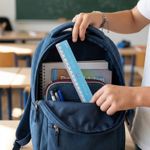 Régua Escolar 15cm Plástica Resistente Pequena Para Estojo Material Escolar
