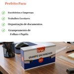 1000 Grampos 26/6 Galvanizados Para Grampeador Escolar Escritório