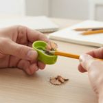 Apontador de Lápis Escolar Colorido Simples Infantil Para Estojo Escolar