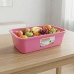 Pote Organizador 2950ml Rosa Grande Para Alimentos Mantimentos Cozinha