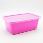 Pote Organizador 1,5L Rosa Para Alimentos Mantimentos Cozinha