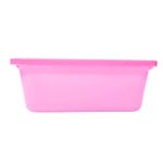 Pote Organizador 1,5L Rosa Para Alimentos Mantimentos Cozinha