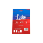 Papel Linho A4 Creme 180g 50 Folhas Para Convites Certificados e Diplomas