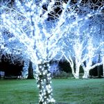 Pisca Pisca Led Para Decoração De Natal Branco Frio 4 Metros 127v 40 Lampadas De Fio Transparente