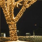 Pisca Pisca Led Para Decoração De Natal Branco Quente 8 Metros 127v 100 Lampadas De Fio Verde