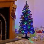 Pisca Pisca Led Para Decoração De Natal Colorido 9 Metros 127v 100 Lampadas De Fio Verde