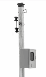 PADRÃO QUADRADO 5MTS AEREO 1CX 220V 63AMP